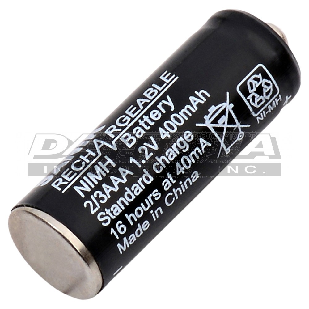 2-3aaa-400nmnt Battery>1.2V Flat Top