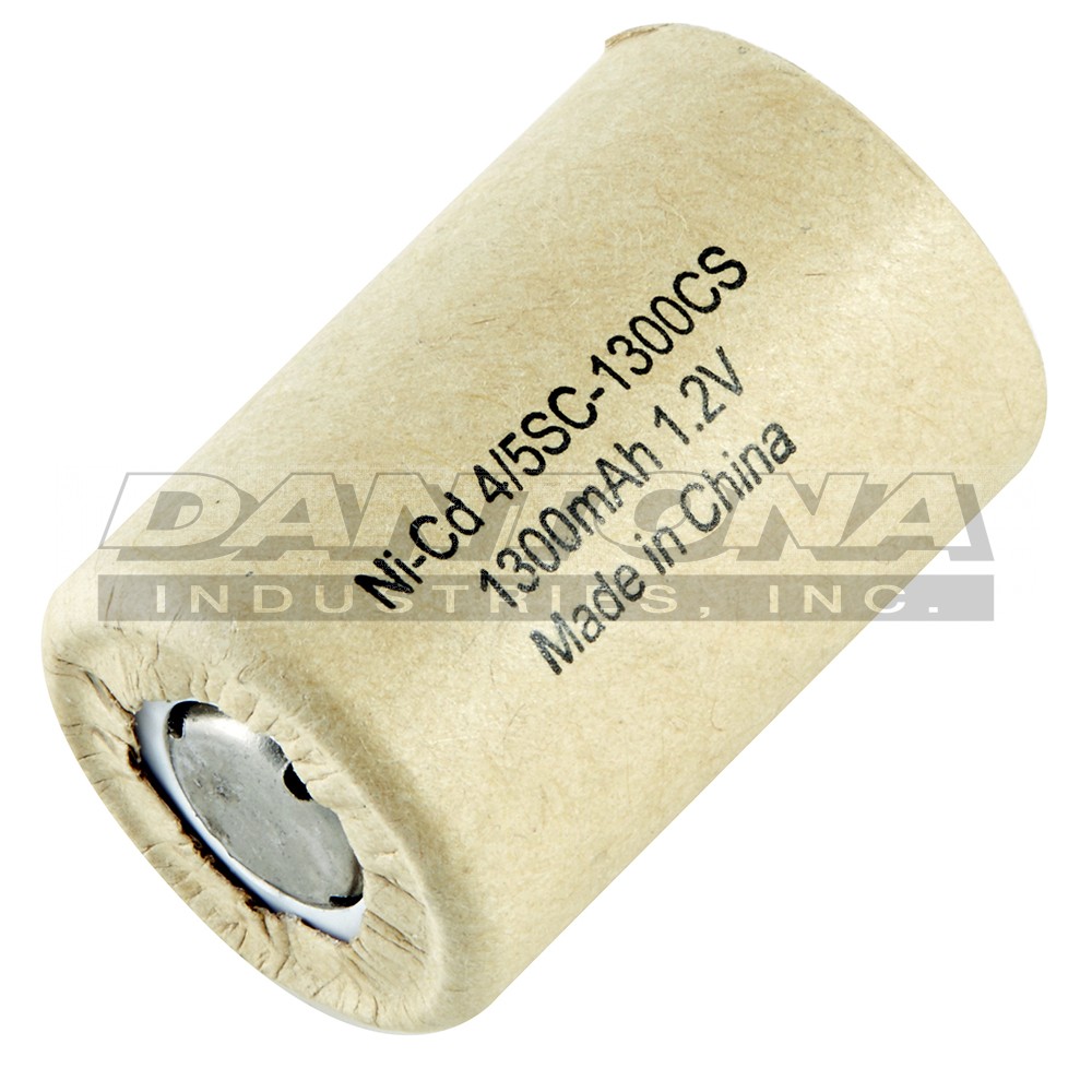 4-5sc-1300cs Battery>1.2V Flat Top