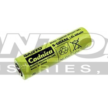 aah-600_1 Battery>1.2V Flat Top