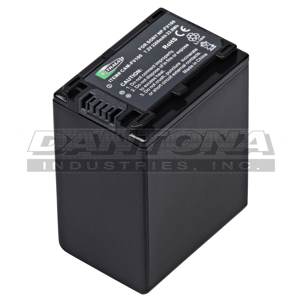 cam-fv100 Battery