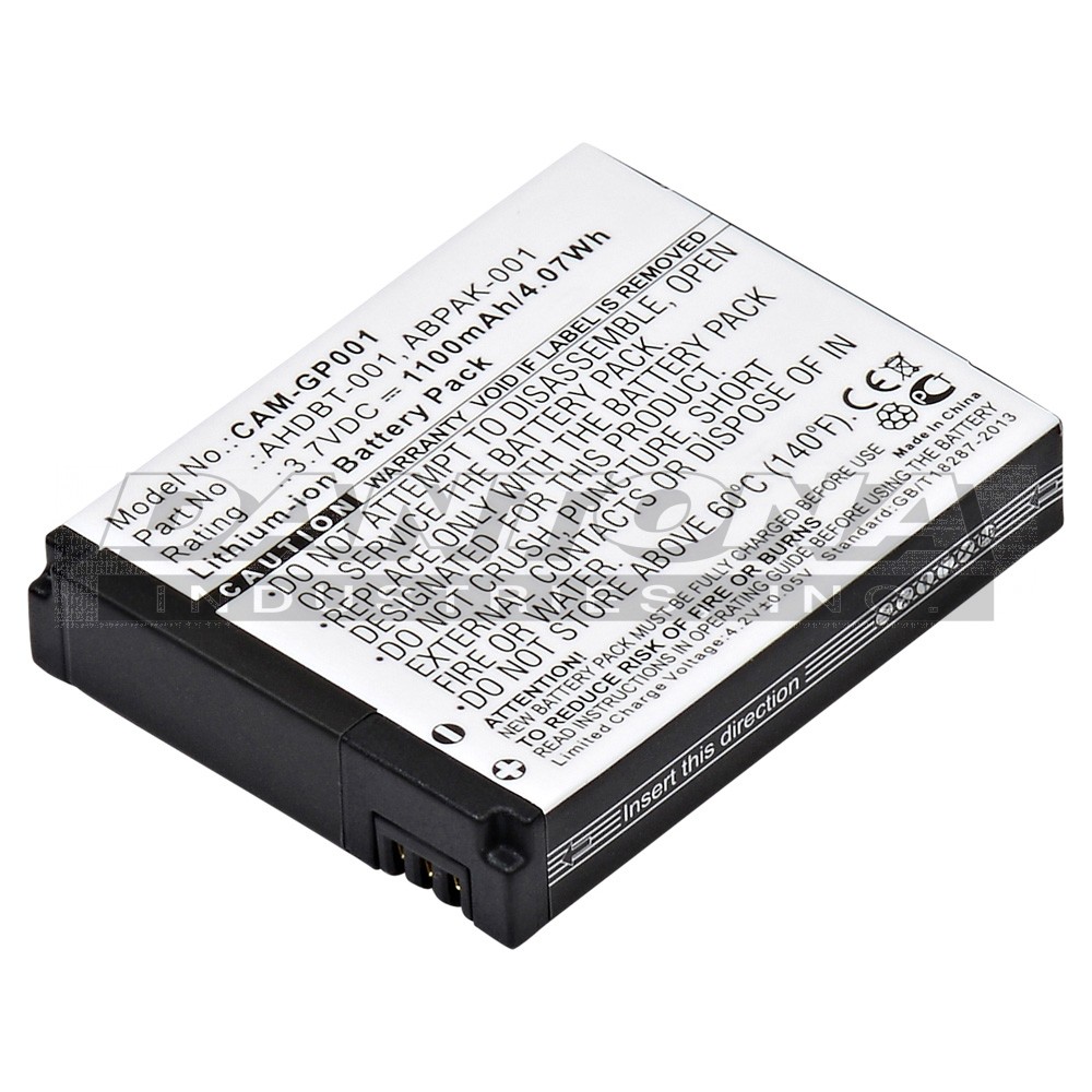 cam-gp001 Battery