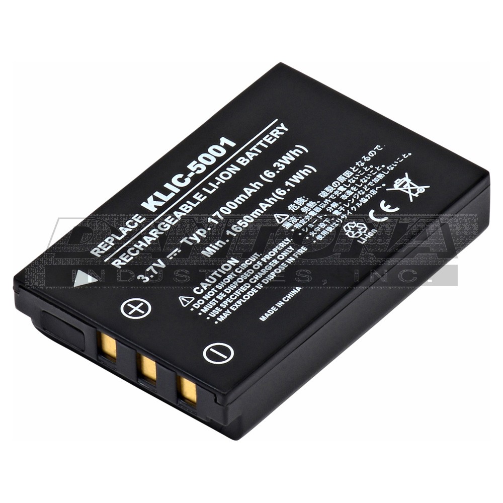 cam-klic5001 Battery