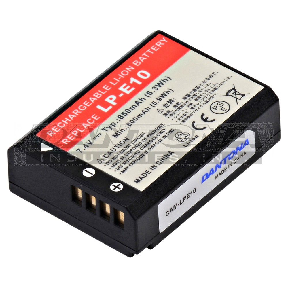 cam-lpe10 Battery