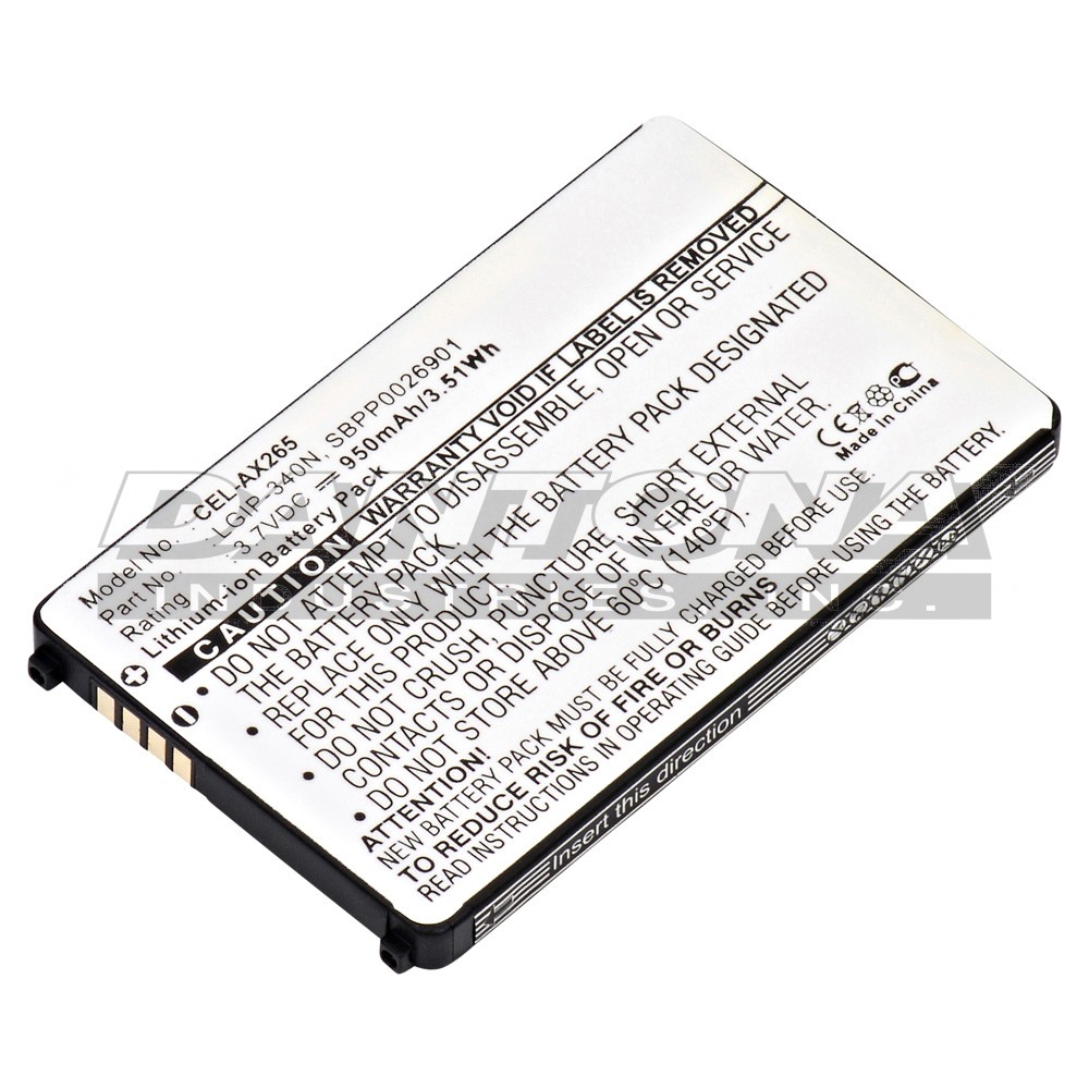 cel-ax265 Battery