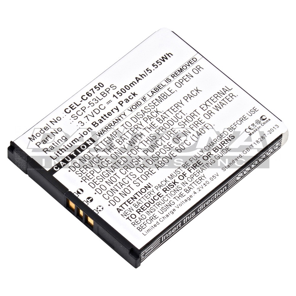 cel-c6750 Battery