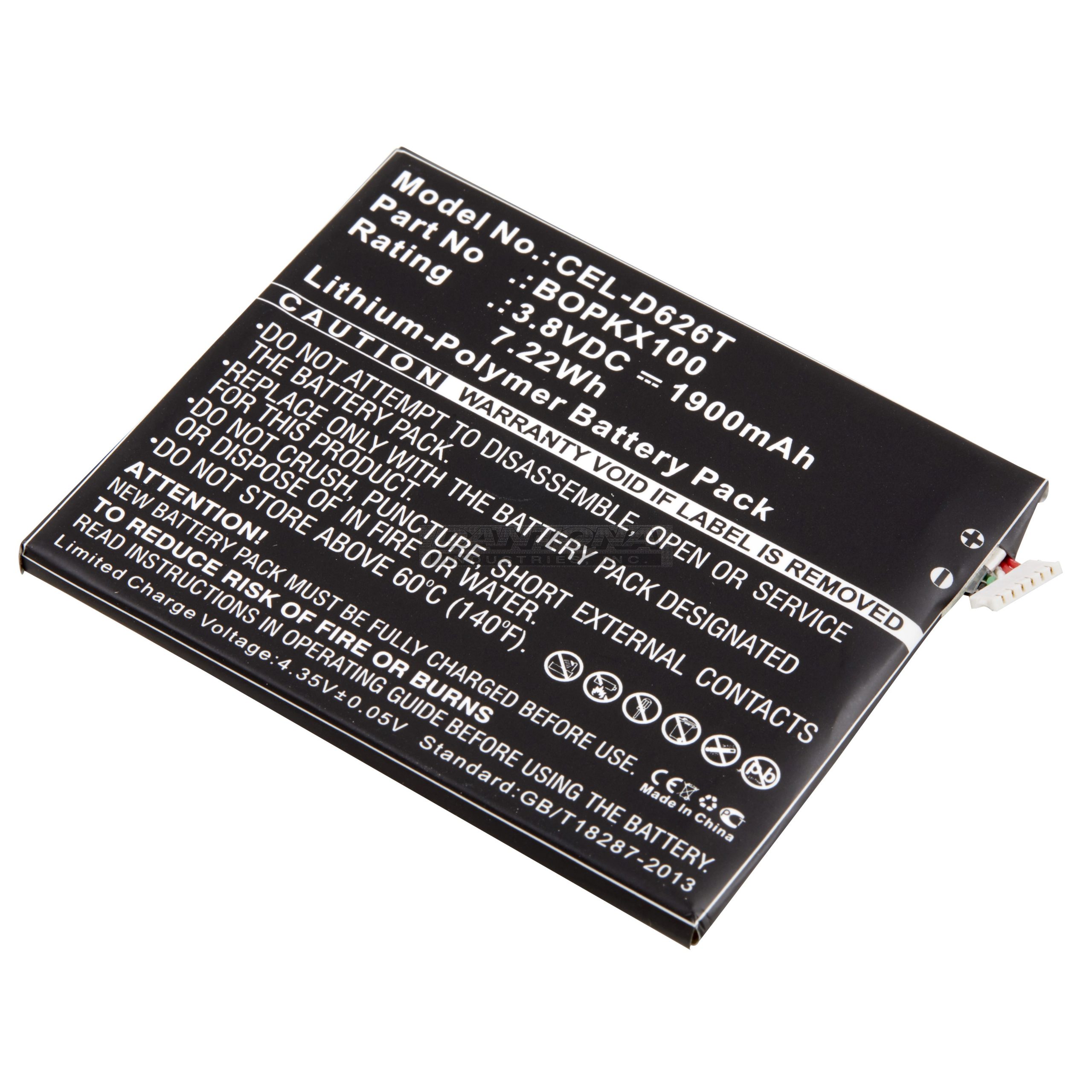 cel-d626t Battery