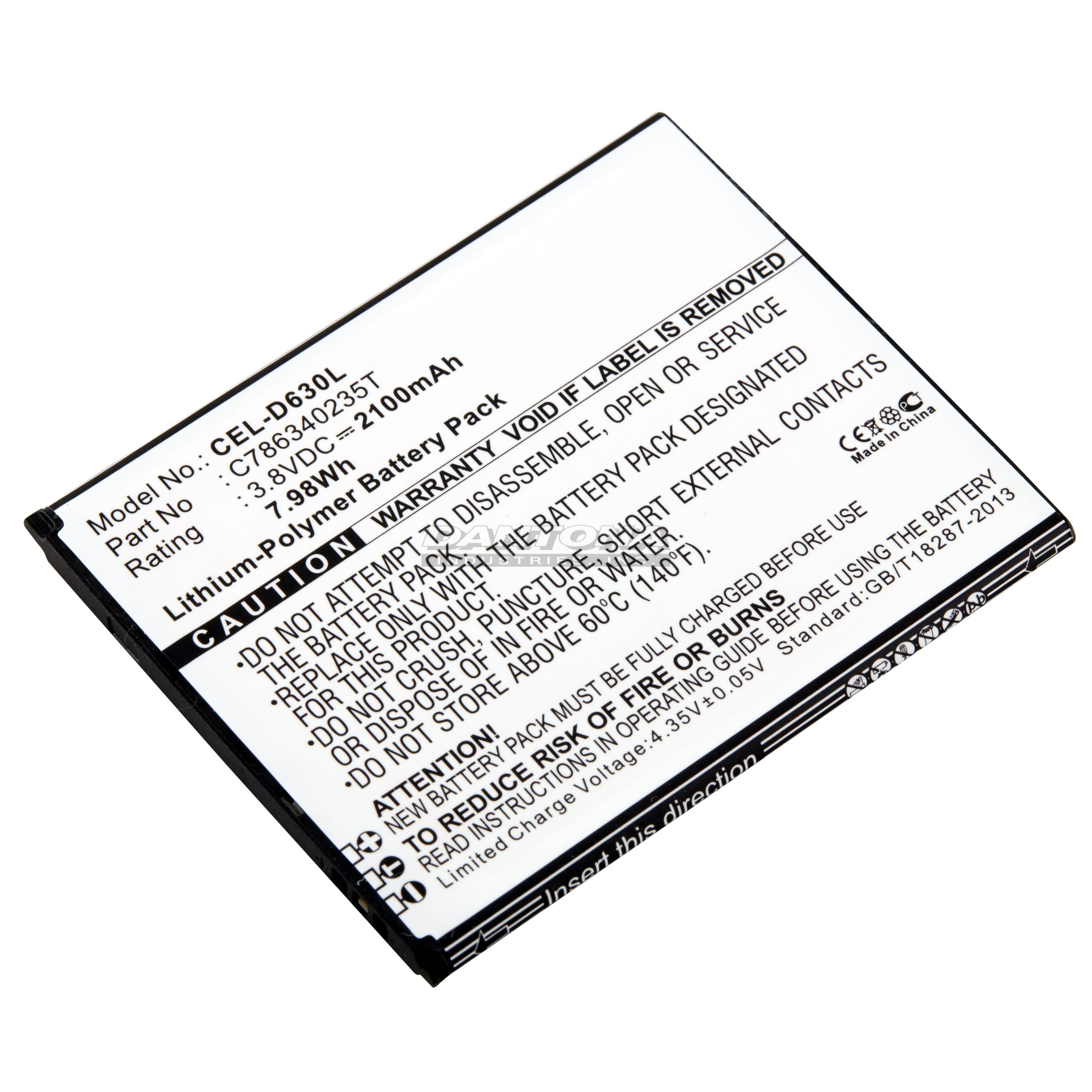 cel-d630l Battery
