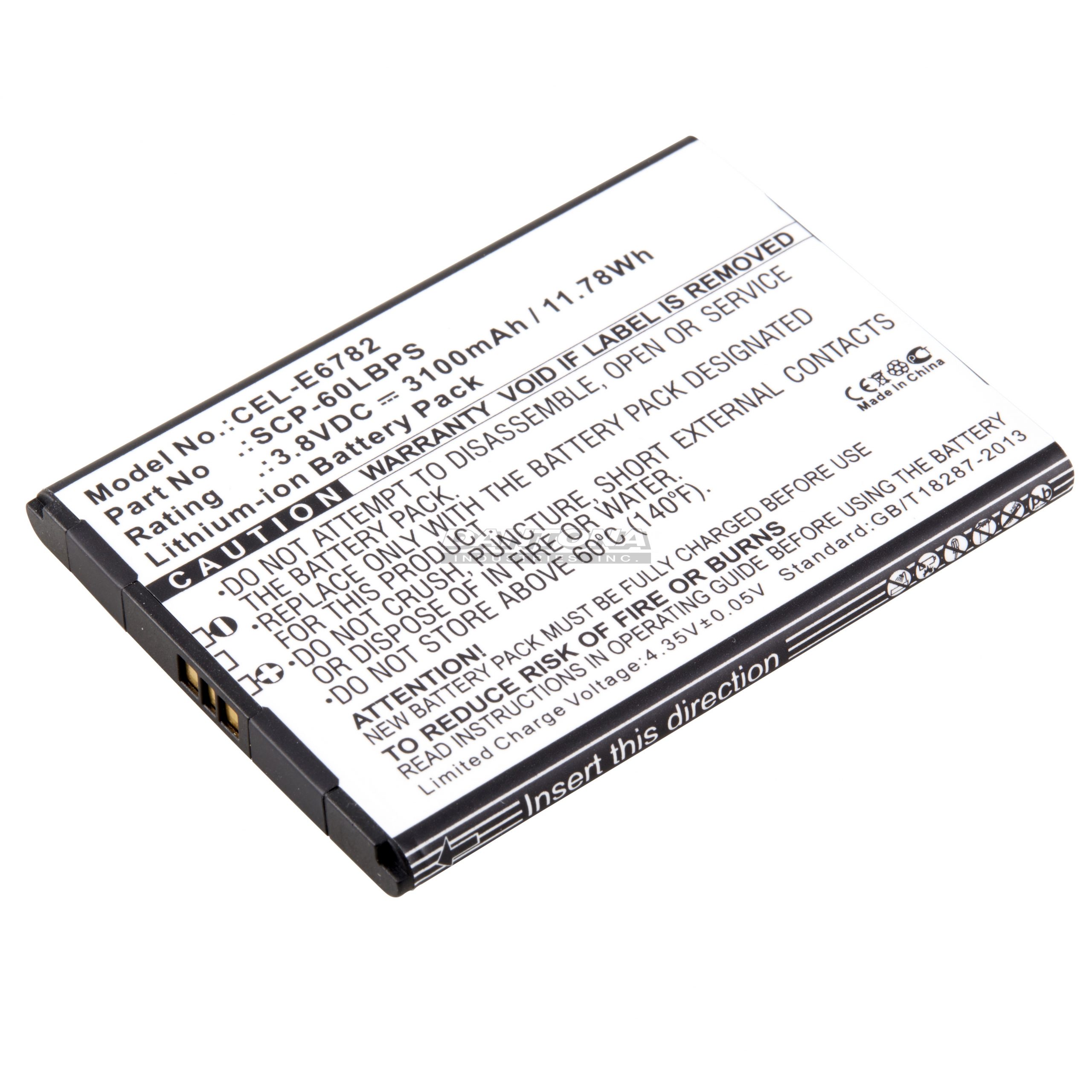 cel-e6782 Battery