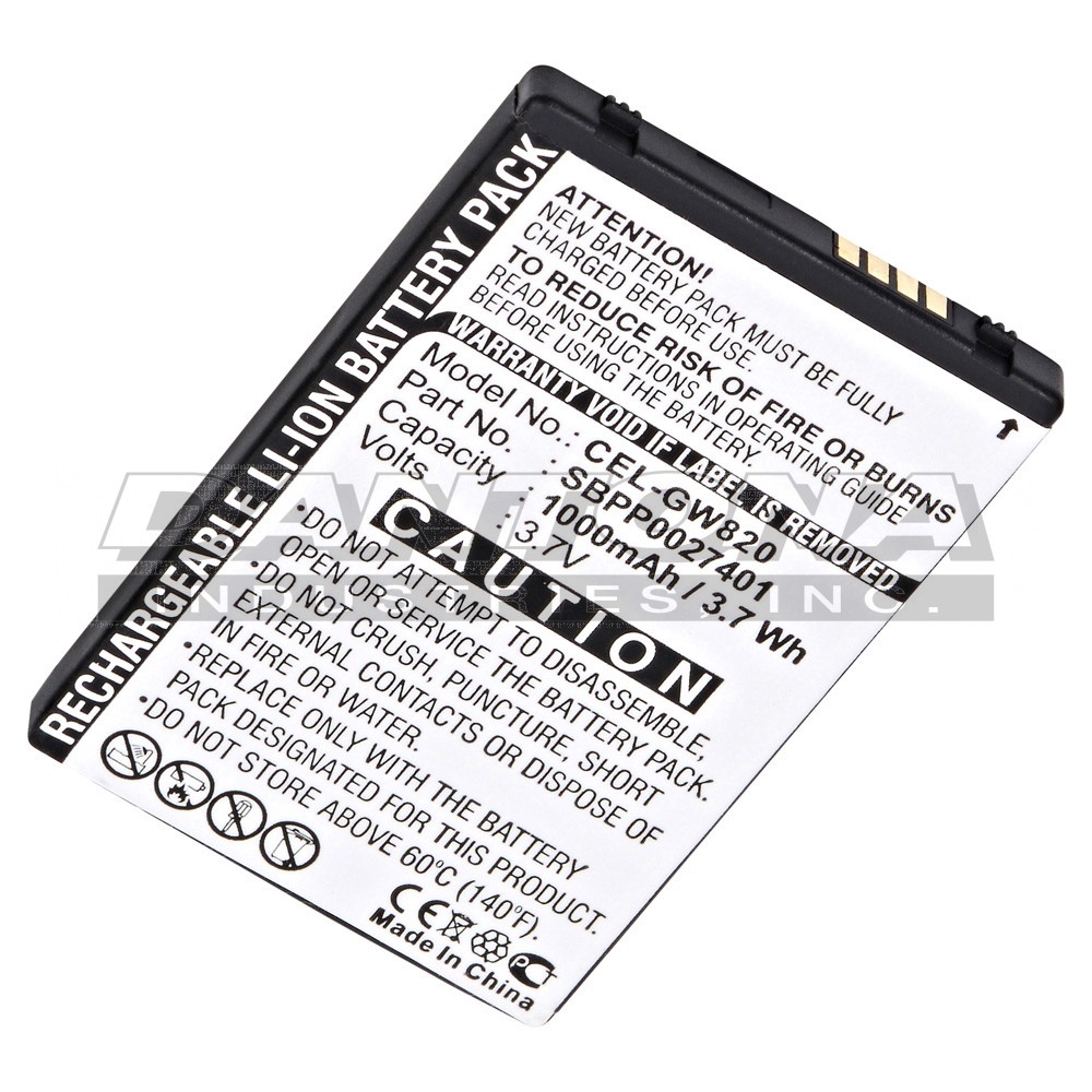 cel-gw820 Battery