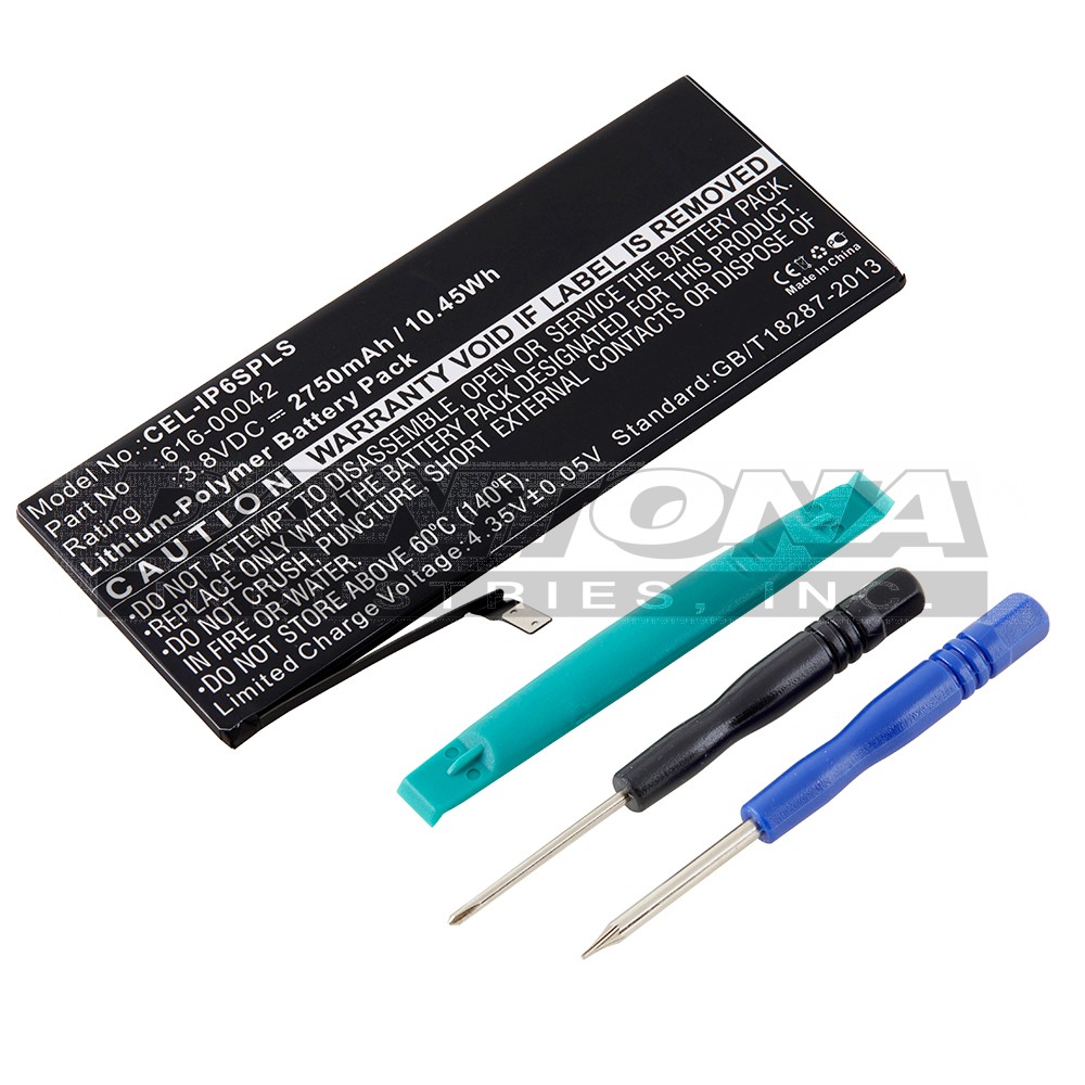 cel-ip6spls Battery
