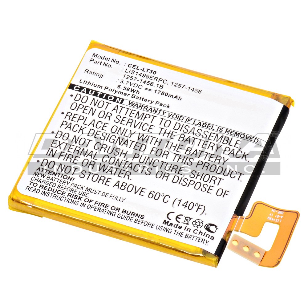 cel-lt30 Battery