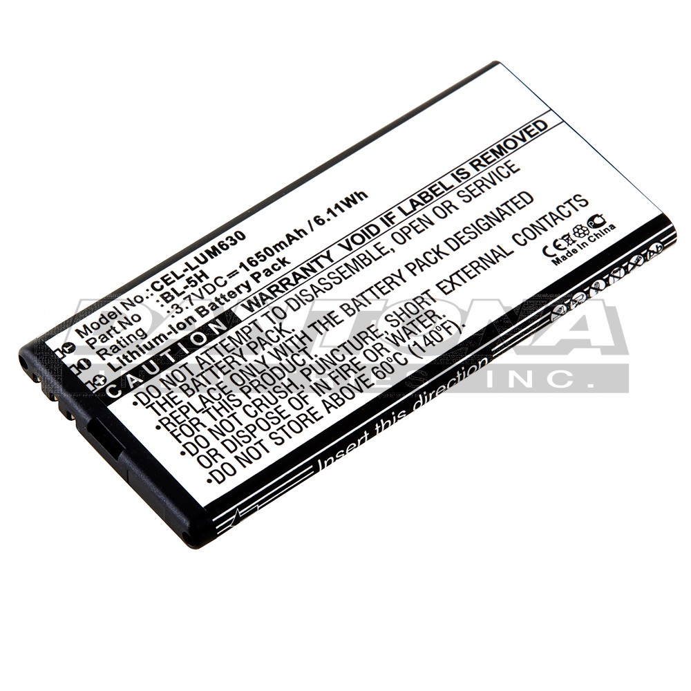 cel-lum630 Battery