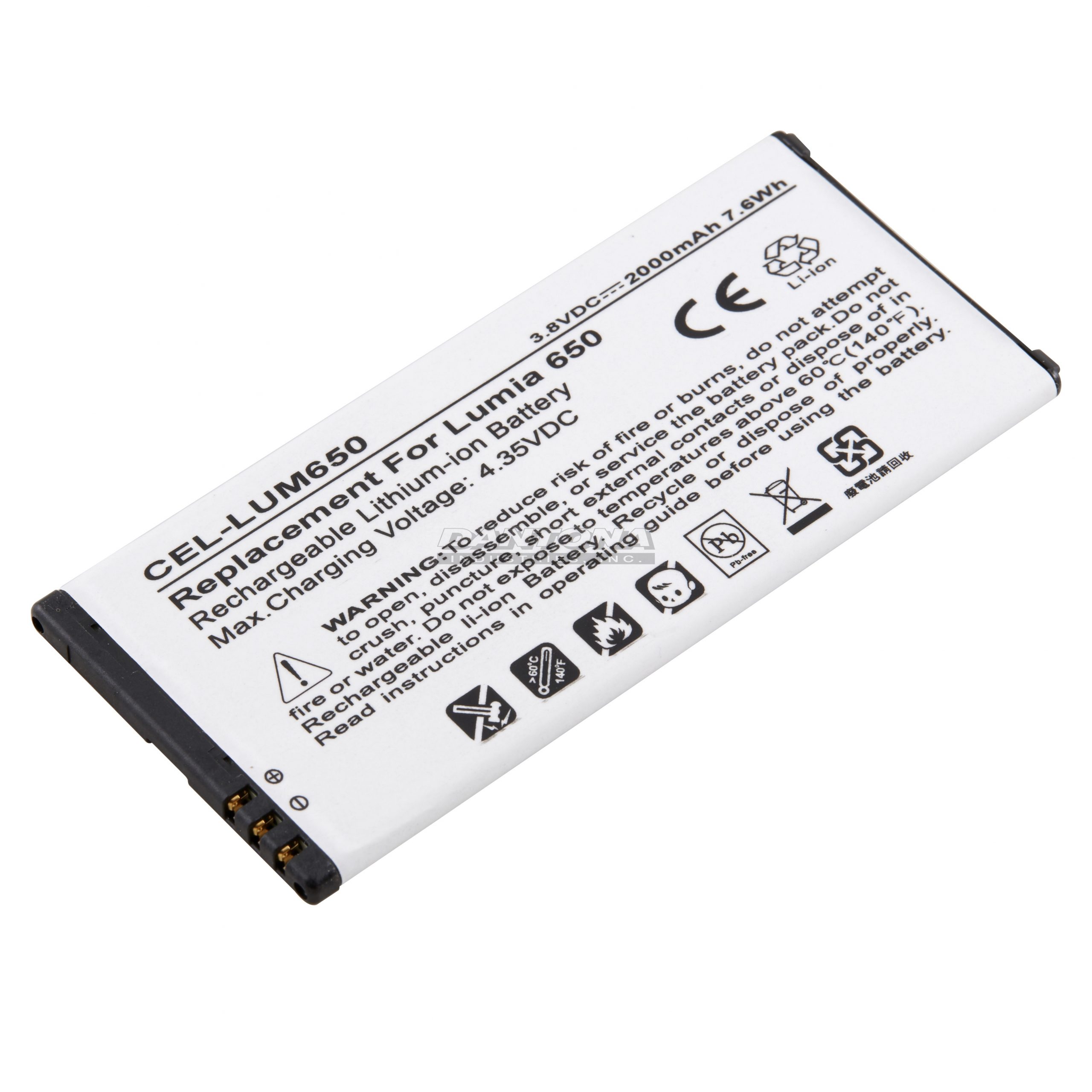 cel-lum650 Battery