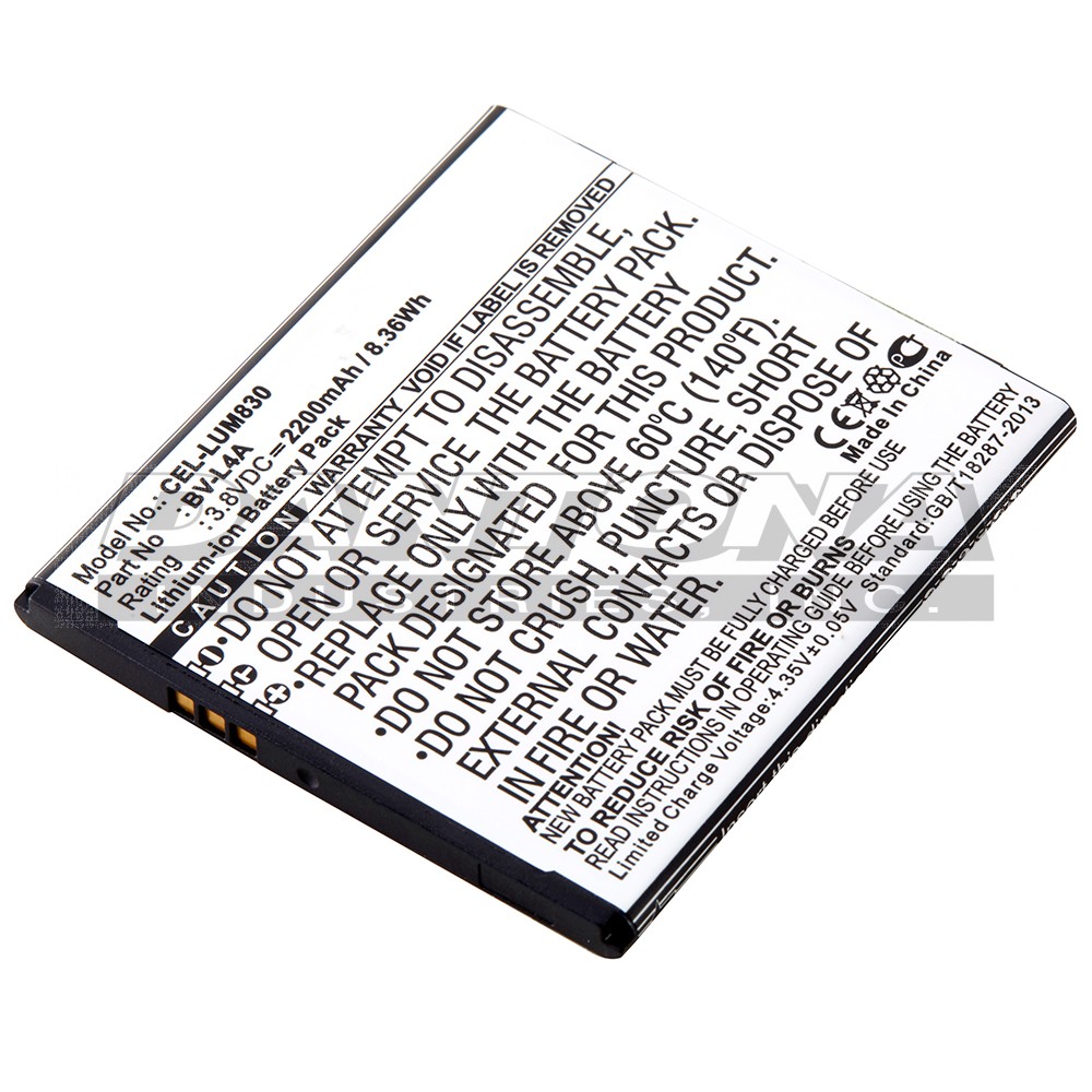 cel-lum830 Battery
