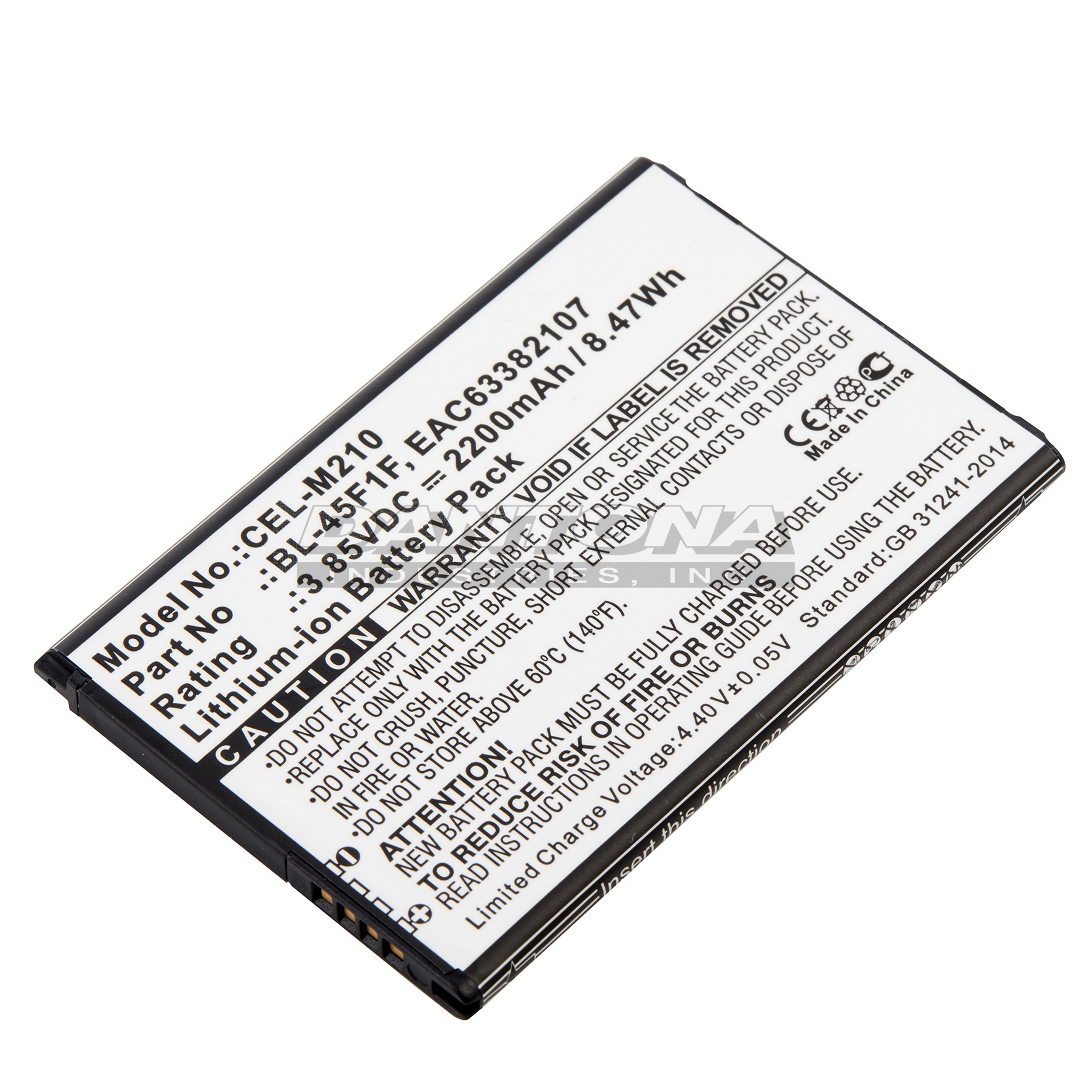 cel-m210 Battery