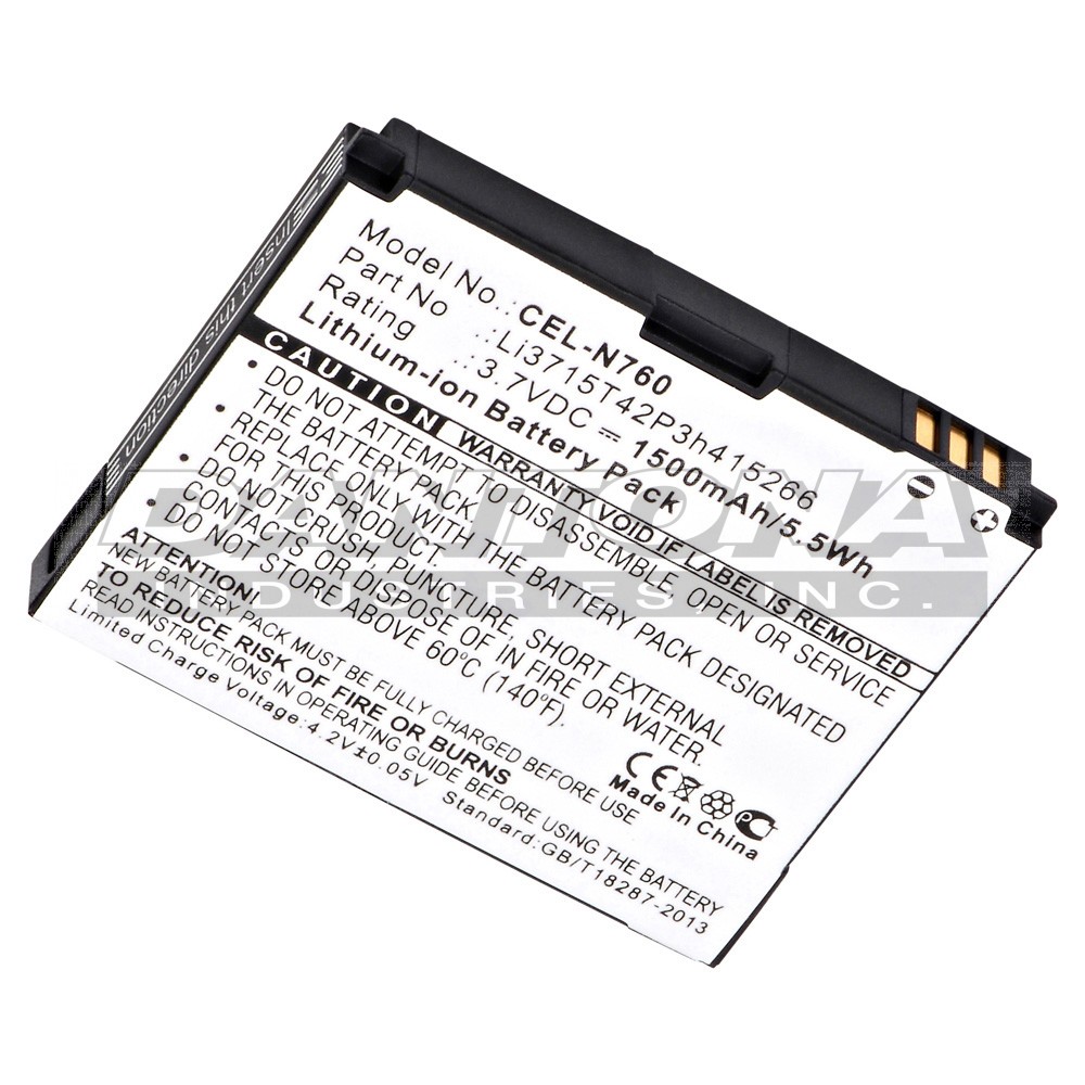 cel-n760 Battery