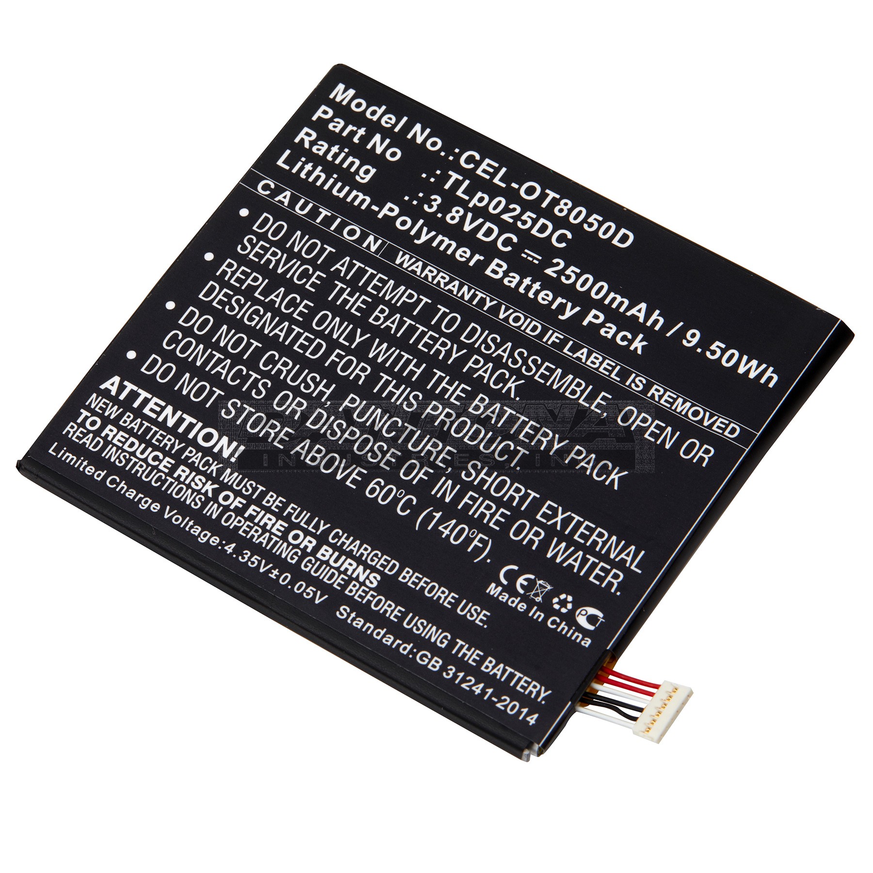 cel-ot8050d Battery