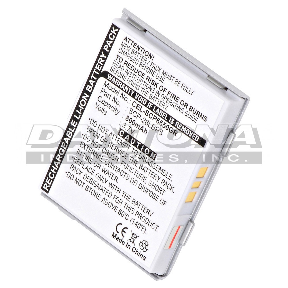 cel-scp6650gr Battery