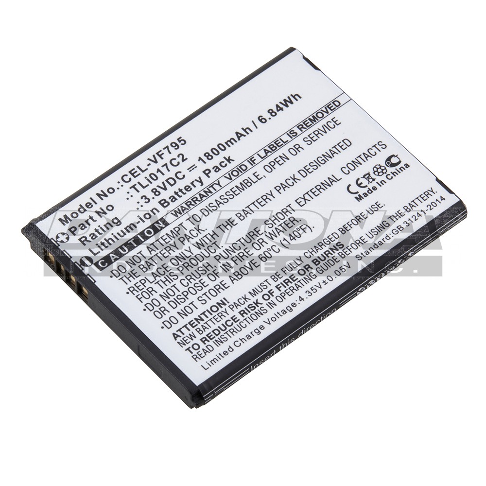 cel-vf795 Battery