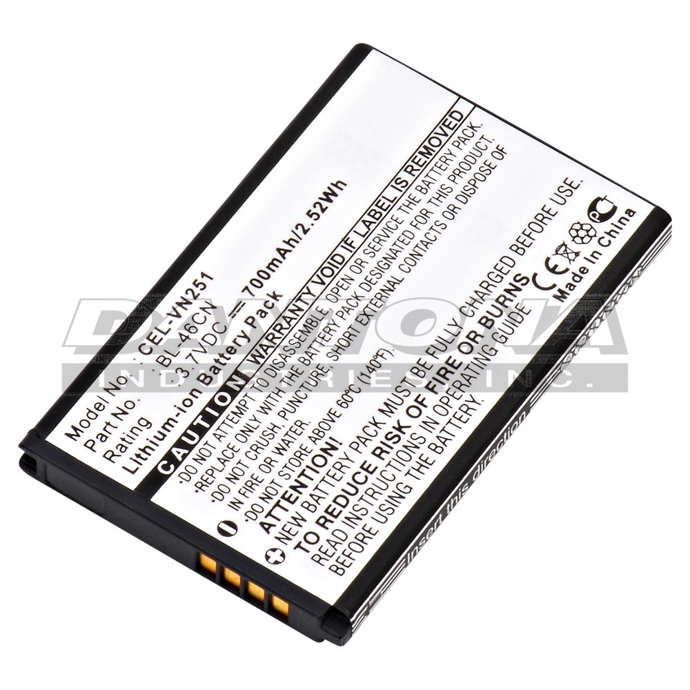 cel-vn251 Battery