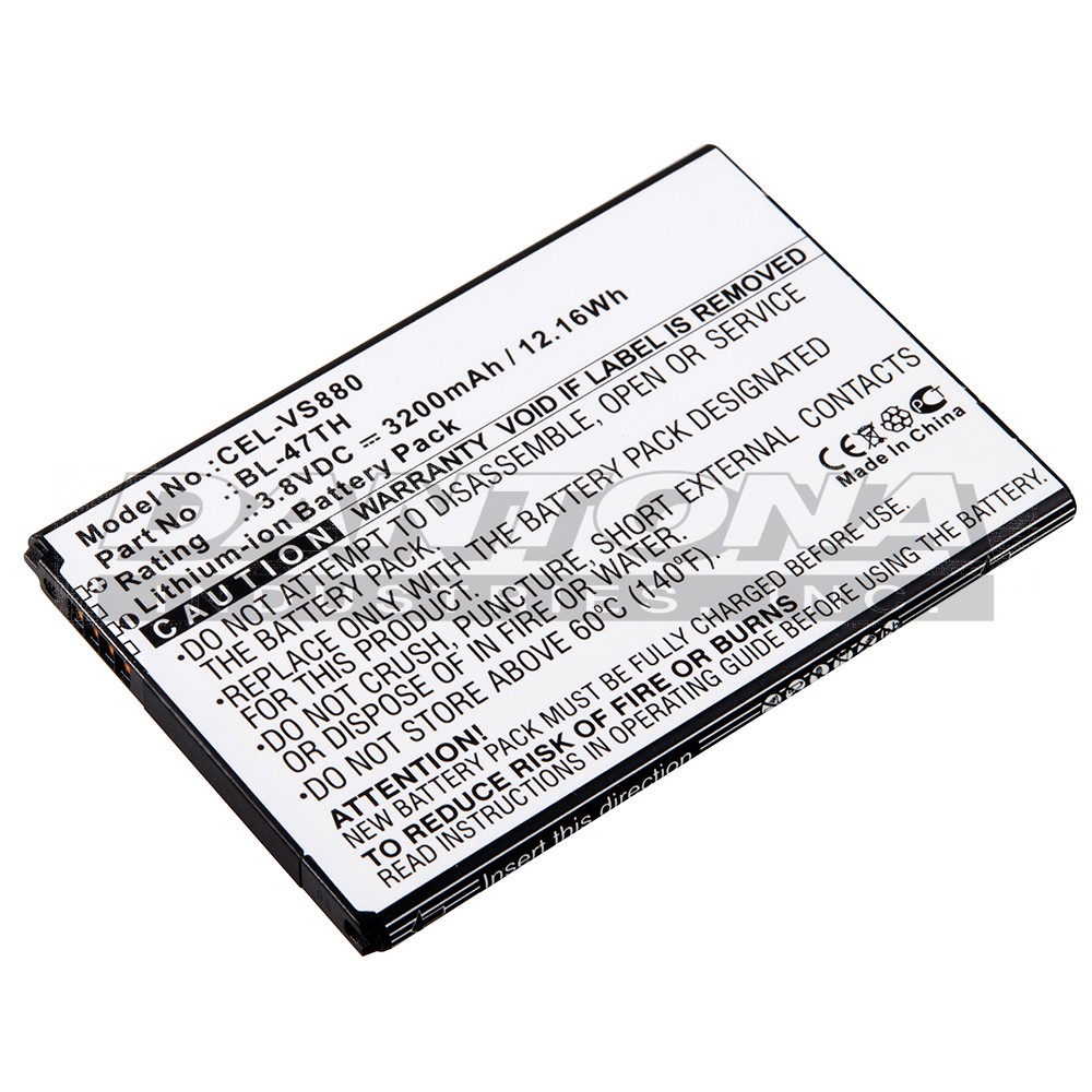 cel-vs880 Battery