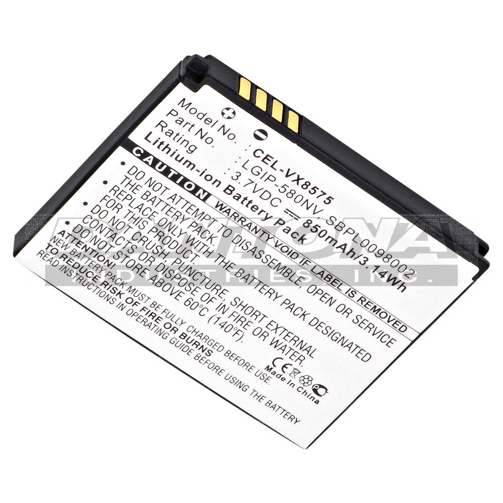 cel-vx8575 Battery