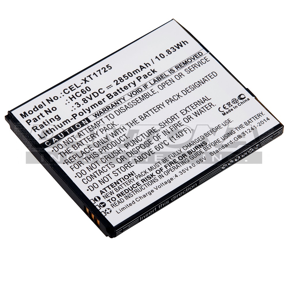 cel-xt1725 Battery