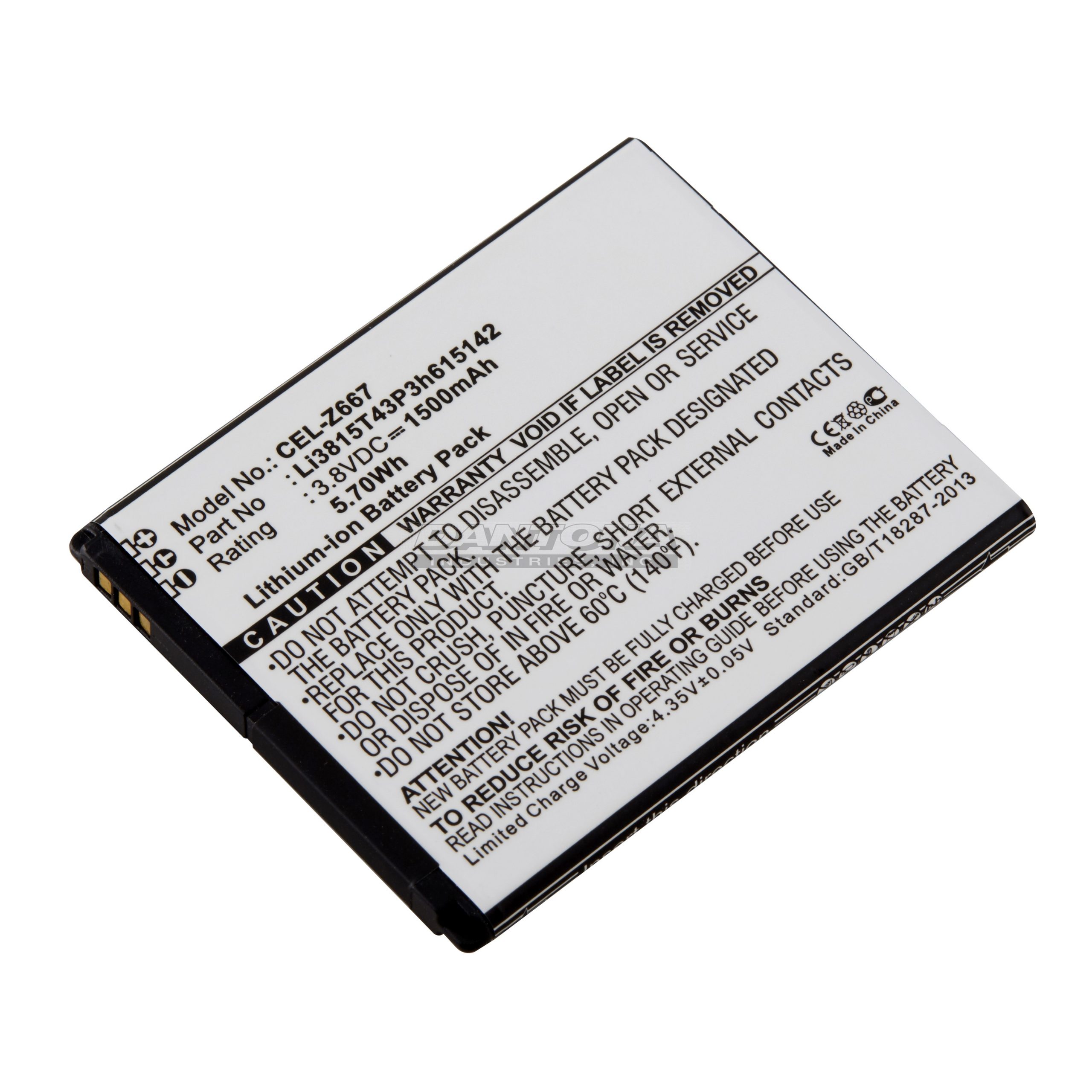 cel-z667 Battery