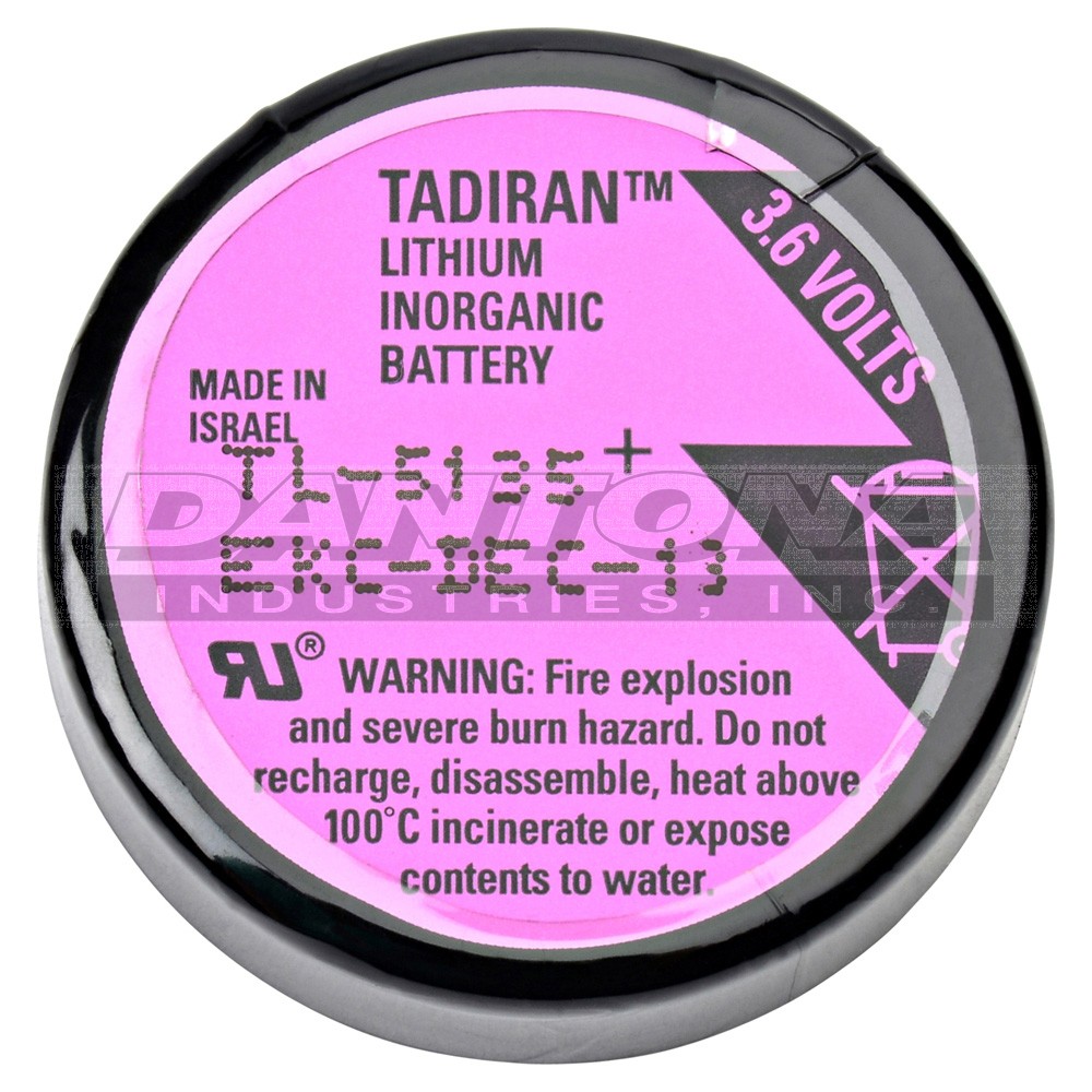 comp-20 Battery>3.6V Cylindrical (No Pins/Tabs)