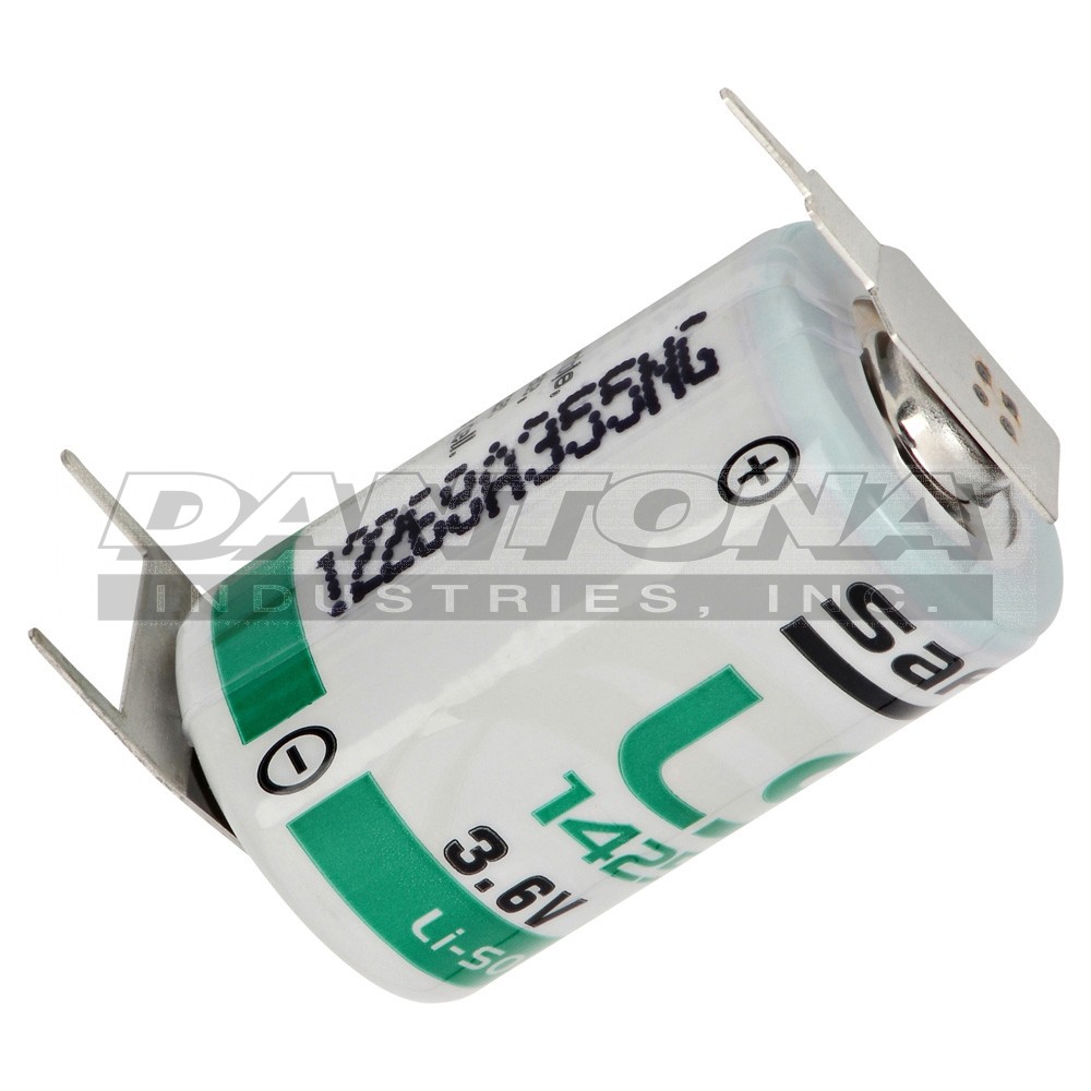 comp-4-3r-saft Battery>3.6V Cylindrical (PC Mounts)