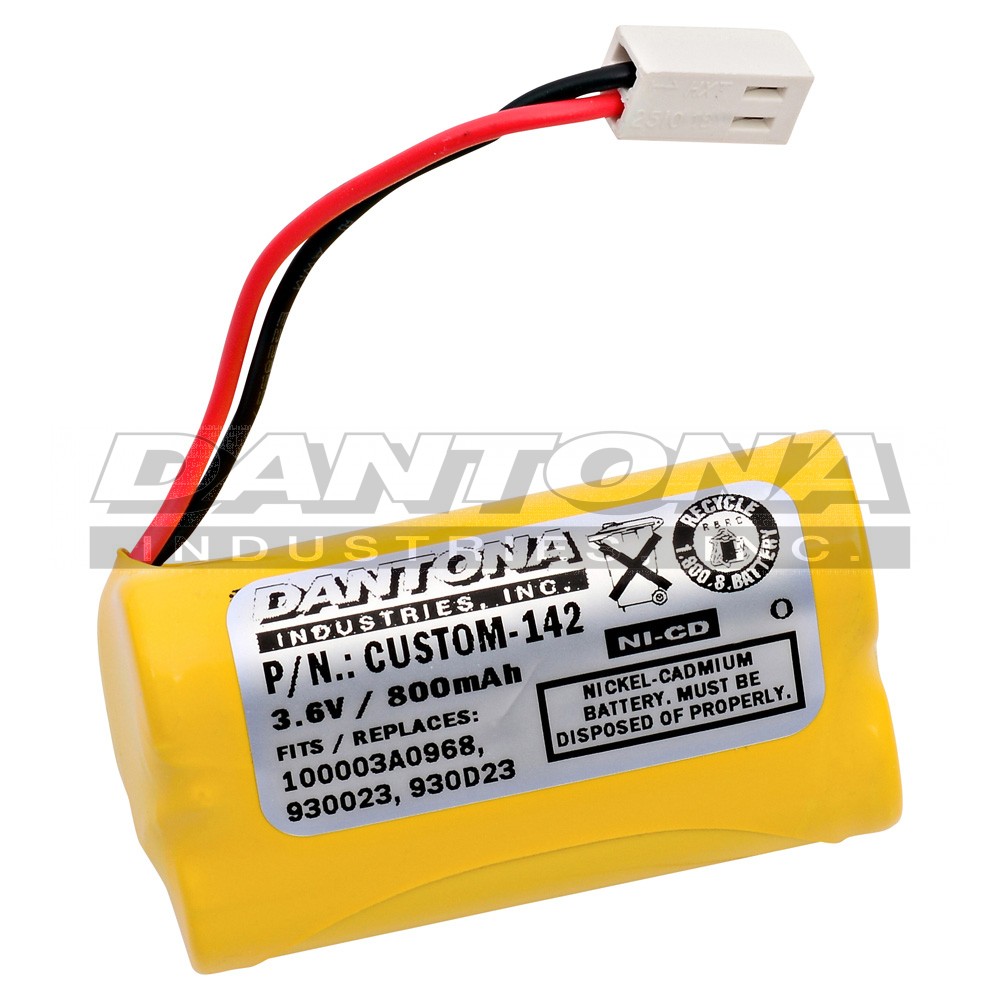 custom-142|custom-142|custom-142-2 Battery|Nickel Cadmium|NiMH/NiCD Packs