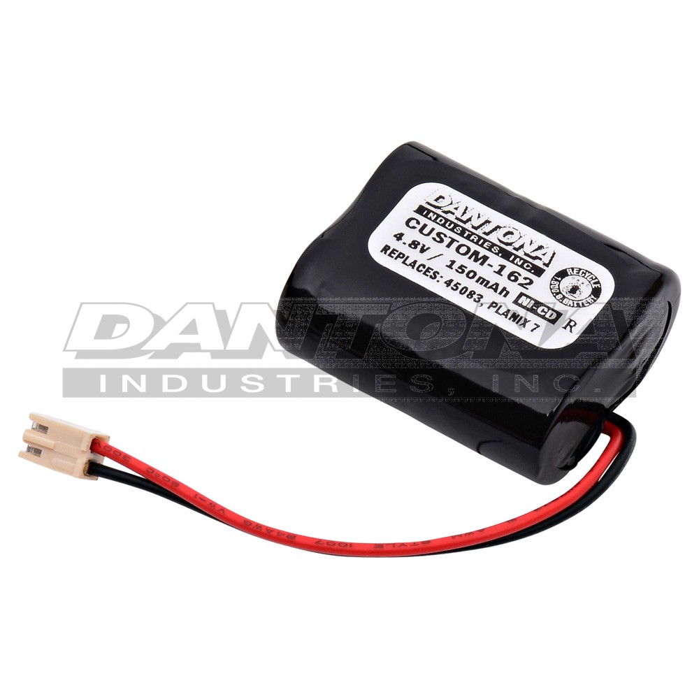 custom-162|custom-162|custom-162-2 Battery|Nickel Cadmium|NiMH/NiCD Packs