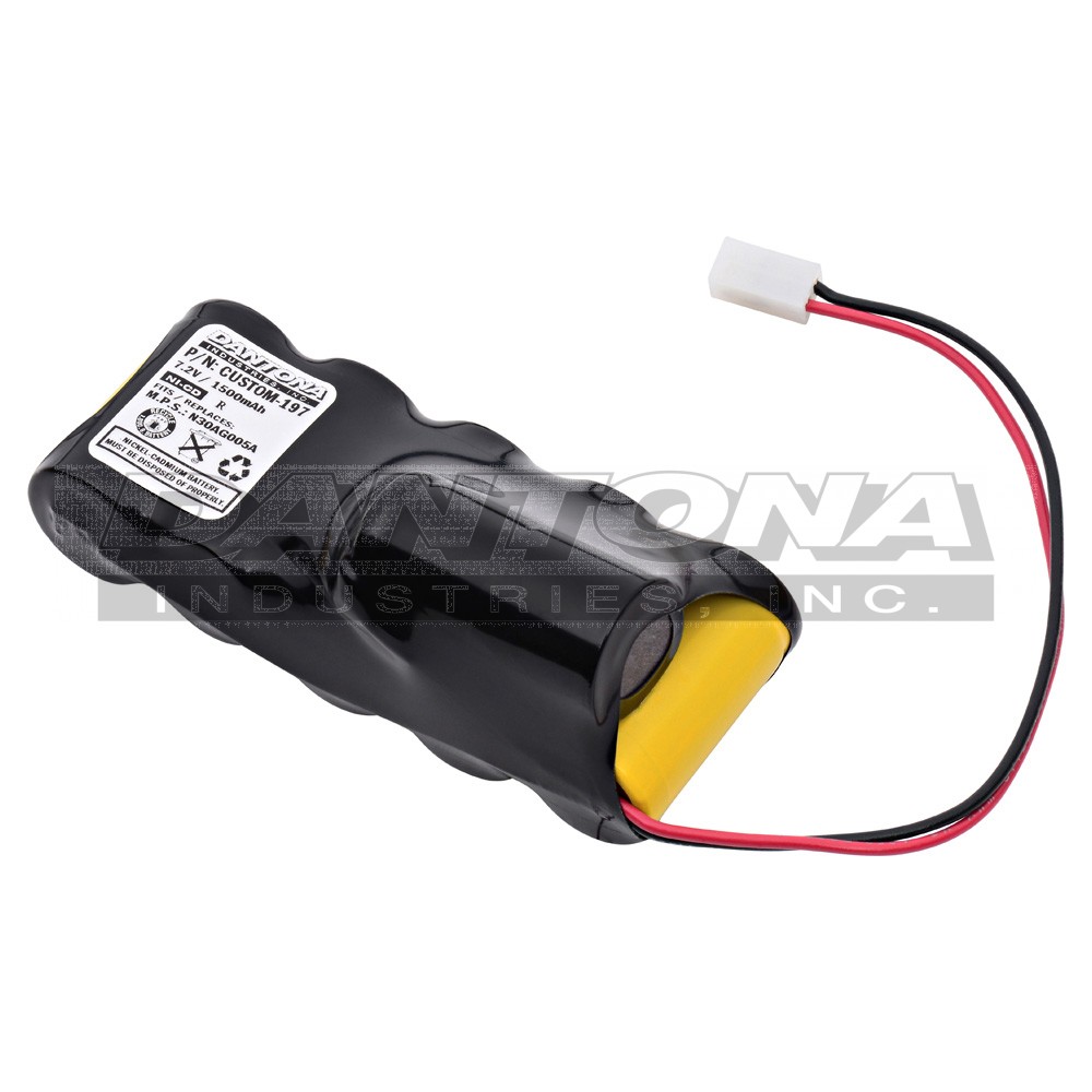 custom-197|custom-197|custom-197-2 Battery|Nickel Cadmium|NiMH/NiCD Packs