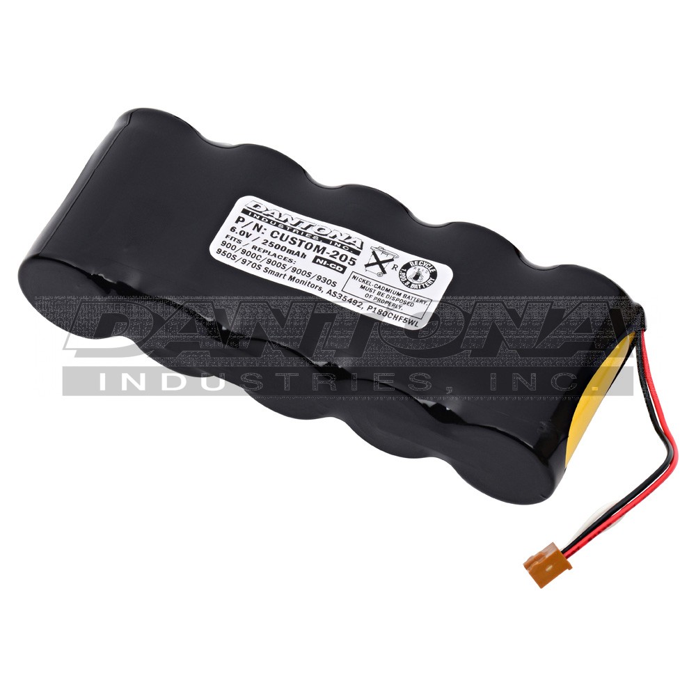 custom-205|custom-205|custom-205-2 Battery|Nickel Cadmium|NiMH/NiCD Packs
