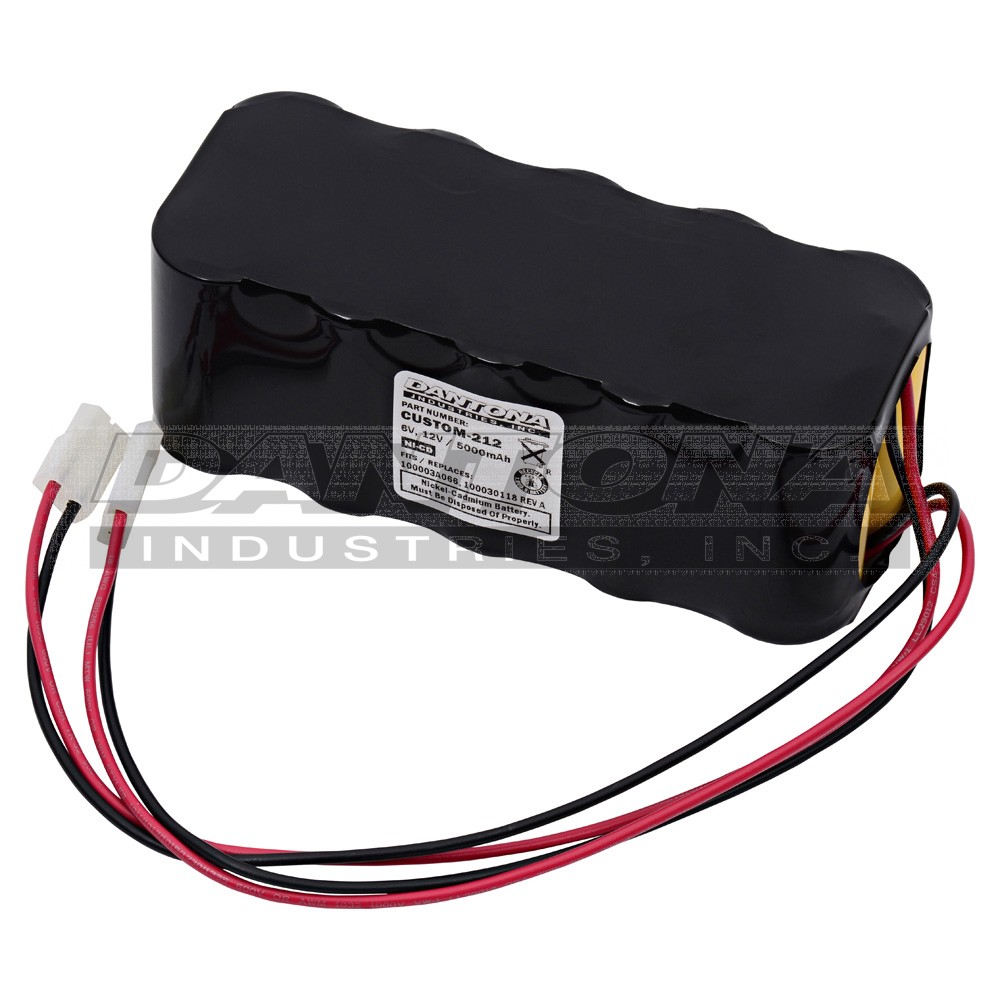 custom-212|custom-212|custom-212-2 Battery|Nickel Cadmium|NiMH/NiCD Packs