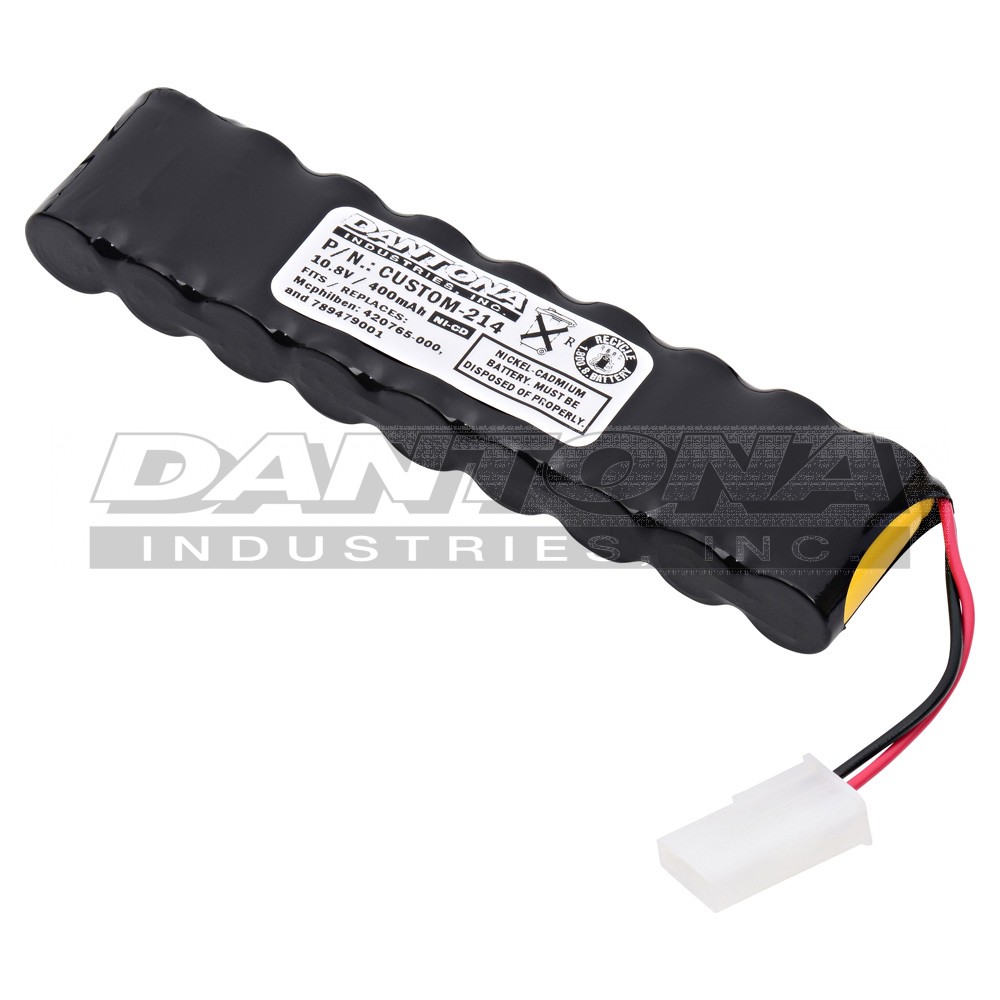 custom-214|custom-214|custom-214-2 Battery|Nickel Cadmium|NiMH/NiCD Packs