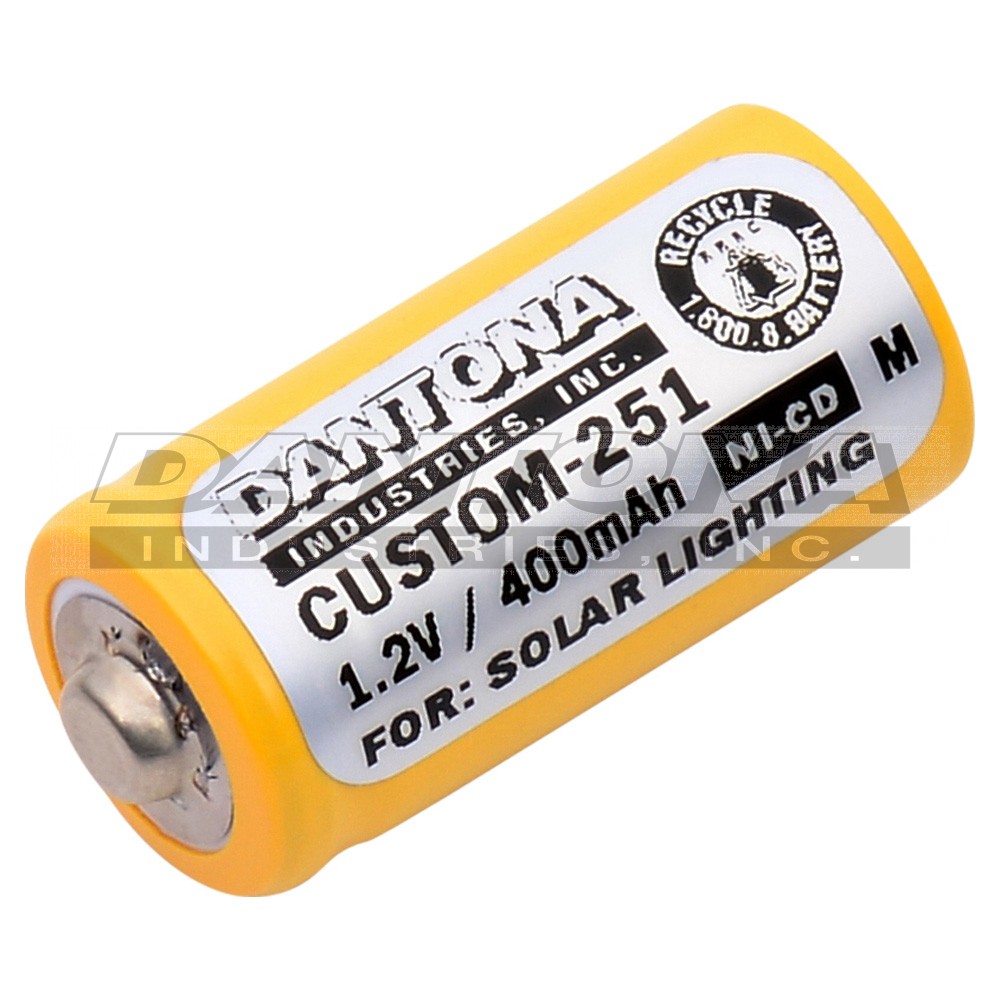 custom-251|custom-251|custom-251-2 Battery|Nickel Cadmium|NiMH/NiCD Packs