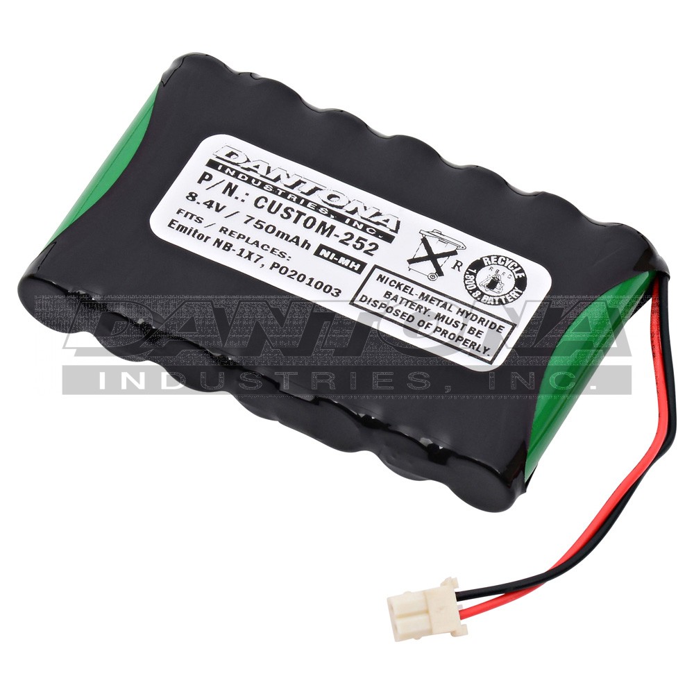 custom-252|custom-252|custom-252-2 Battery|Nickel Metal Hydride|NiMH/NiCD Packs