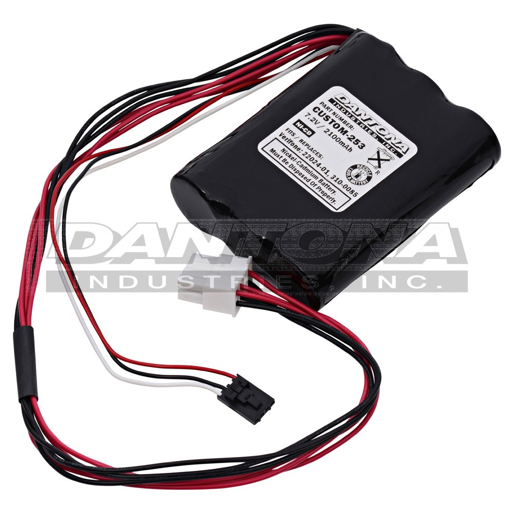 custom-253|custom-253|custom-253-2 Battery|Nickel Cadmium|NiMH/NiCD Packs