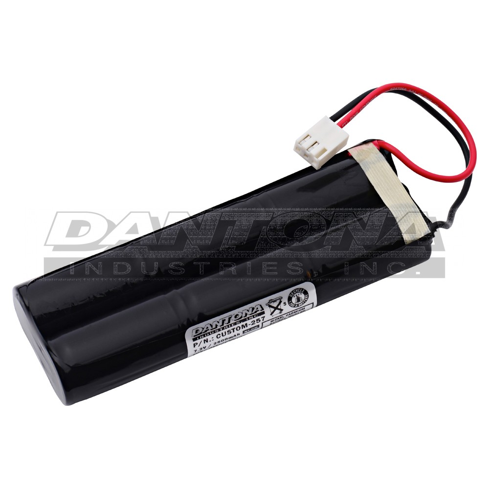 custom-257|custom-257|custom-257-2 Battery|Nickel Cadmium|NiMH/NiCD Packs