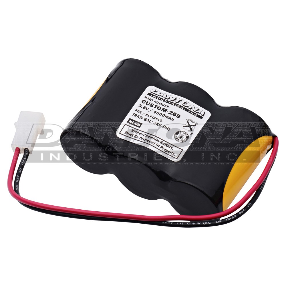 custom-269|custom-269|custom-269-2 Battery|Nickel Cadmium|NiMH/NiCD Packs