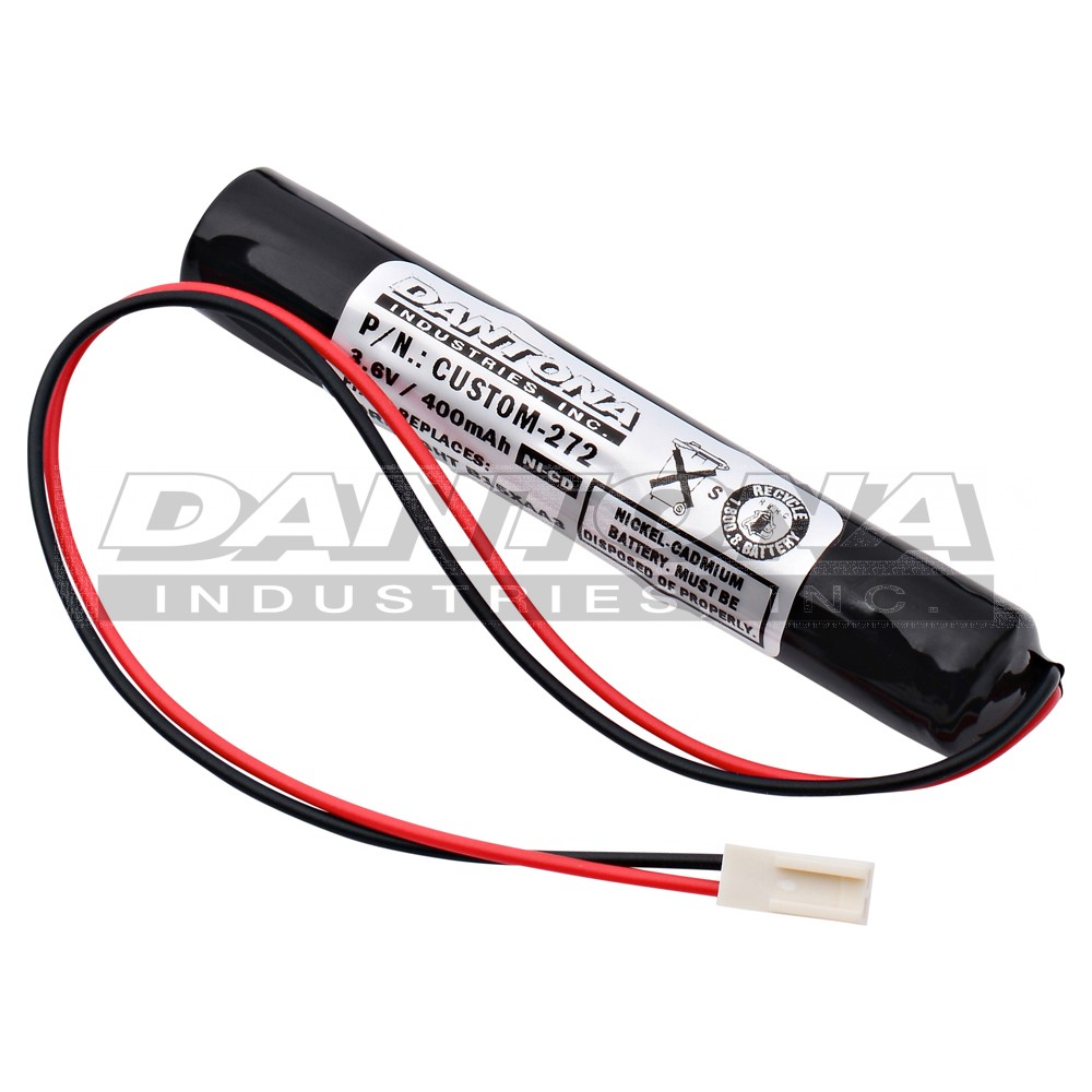 custom-272|custom-272|custom-272-2 Battery|Nickel Cadmium|NiMH/NiCD Packs