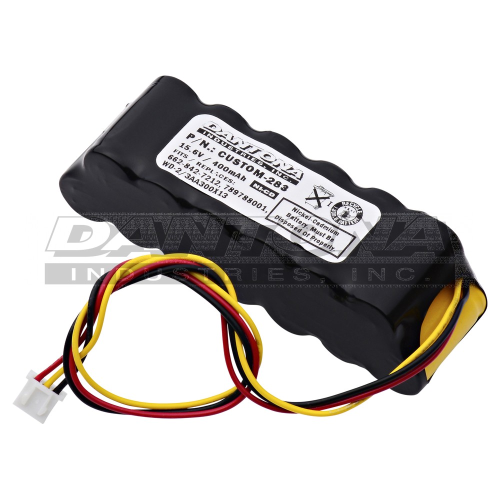custom-283|custom-283|custom-283-2 Battery|Nickel Cadmium|NiMH/NiCD Packs