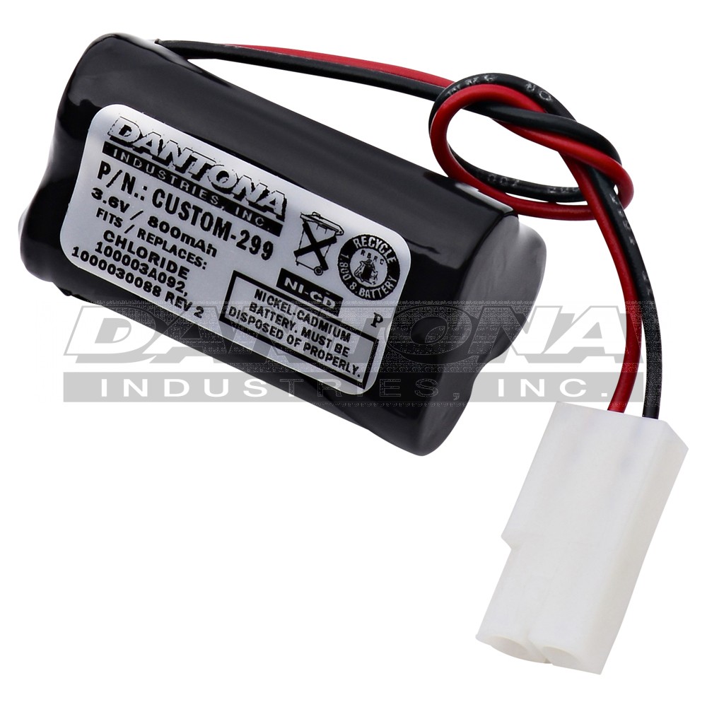 custom-299|custom-299|custom-299-2 Battery|Nickel Cadmium|NiMH/NiCD Packs