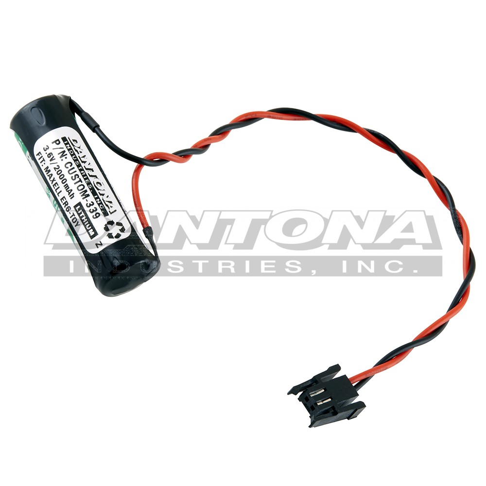 custom-339|custom-339|custom-339-2 Battery|Lithium Non-Rechargeable|Lithium Primary Packs