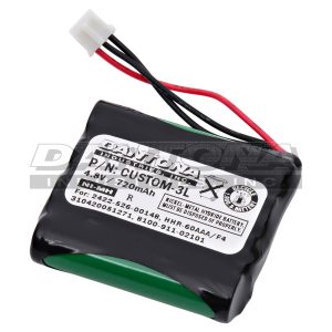 custom-3l|custom-3l|custom-3l-2 Battery|Nickel Metal Hydride|NiMH/NiCD Packs