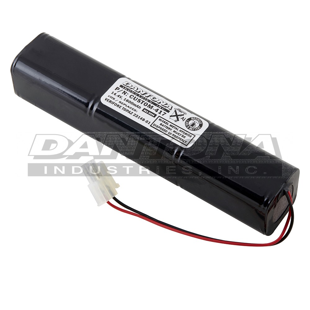 custom-417|custom-417|custom-417-2 Battery|Nickel Metal Hydride|NiMH/NiCD Packs