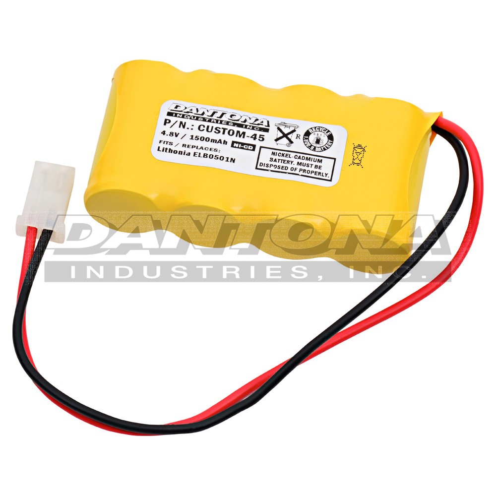 custom-45|custom-45|custom-45-2 Battery|Nickel Cadmium|NiMH/NiCD Packs
