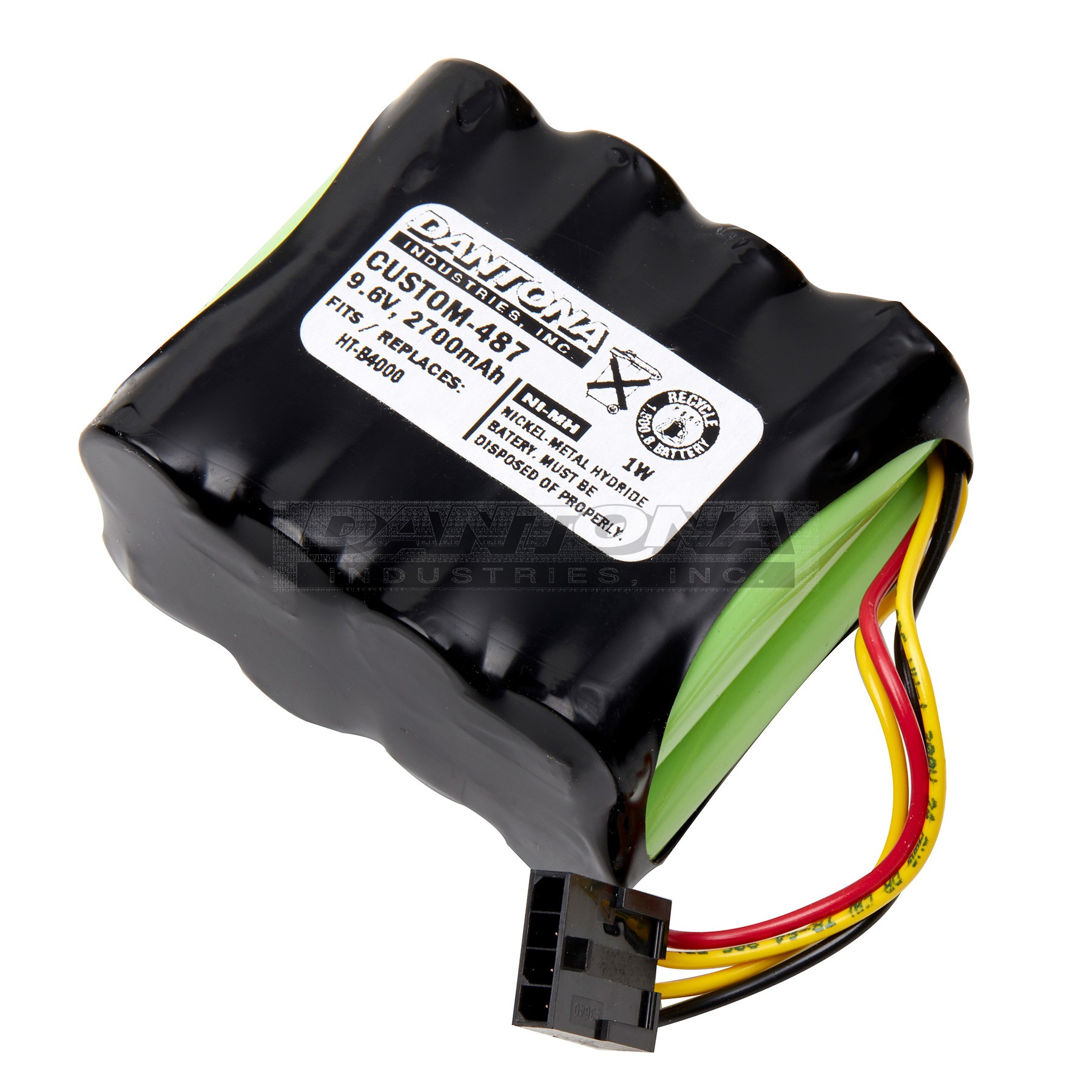 custom-487|custom-487|custom-487-2 Battery|Nickel Metal Hydride|NiMH/NiCD Packs