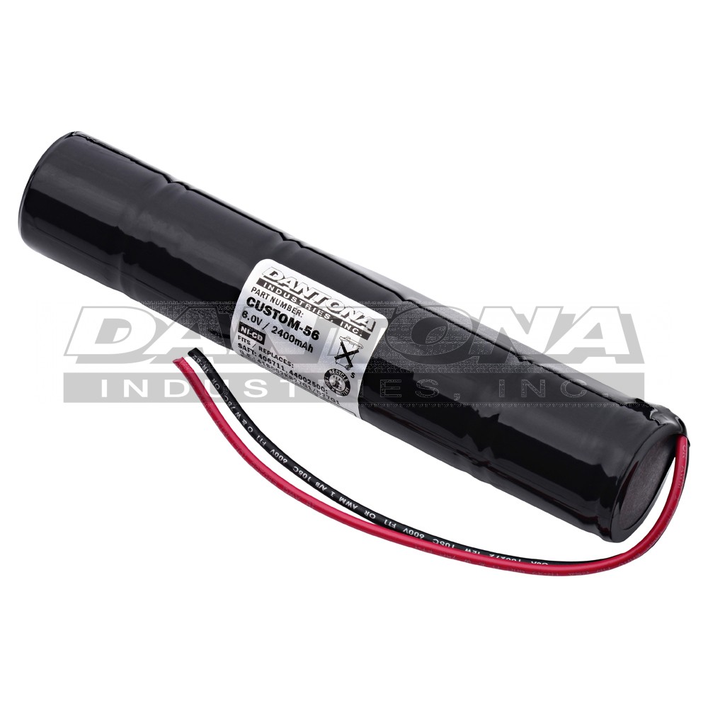 custom-56|custom-56|custom-56-2 Battery|Nickel Cadmium|NiMH/NiCD Packs